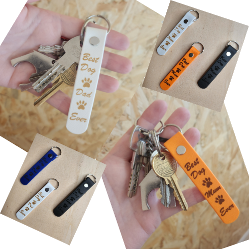 Porte clés Dog-Mum / Dog-Dad